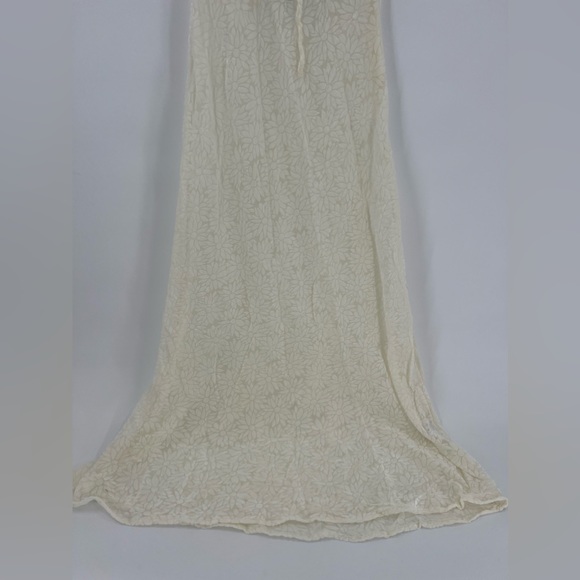 Sheer Cream Maxi Dress VRG GRL - Picture 8 of 16